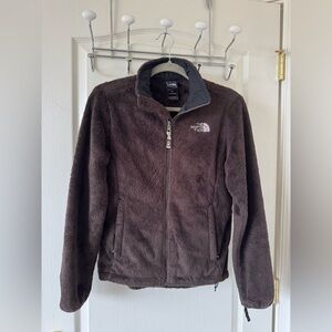 North face fleece zip jacket